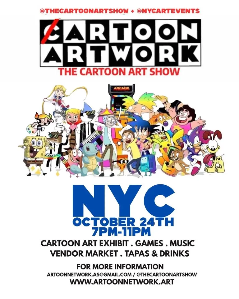 ARTOON NETWORK : The Cartoon Art Show : NYC