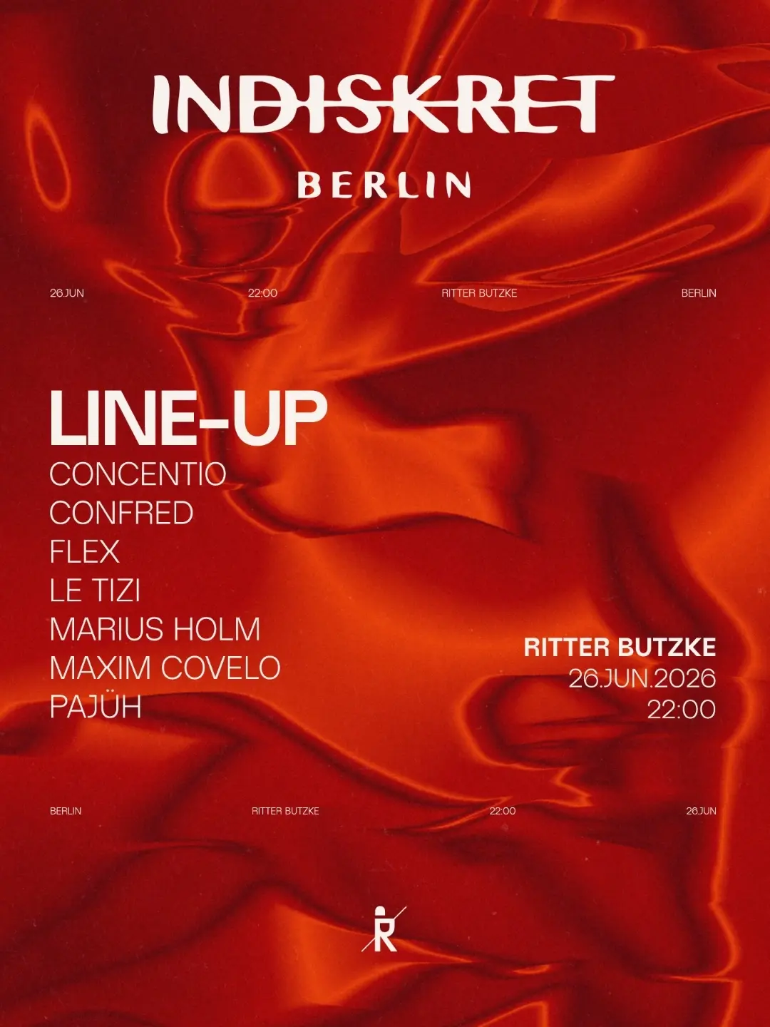 INDISKRET BERLIN Nighttime Open Air 