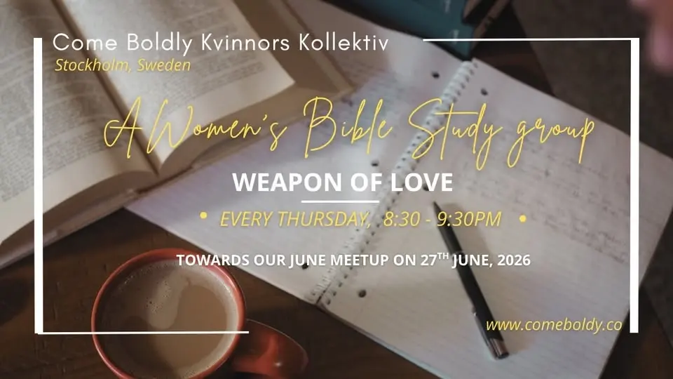 Bible study and Fika