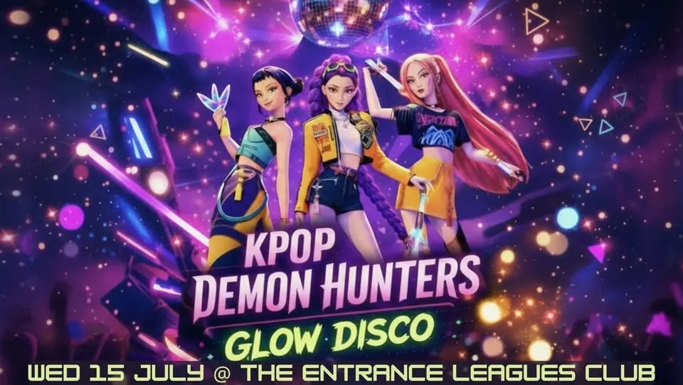 KPOP DEMON HUNTERS - GLOW DISCO at TELCLUB