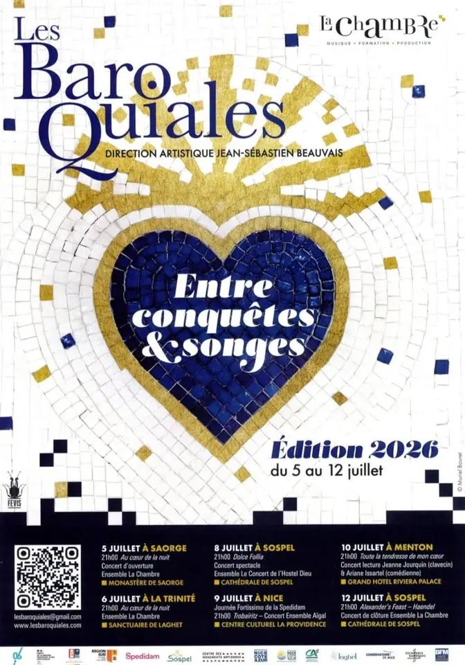 Concert dans le cadre du festival Les Baroquiales