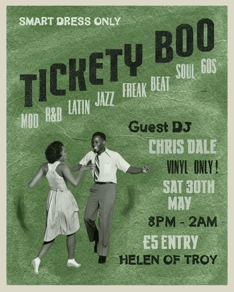 TICKETY BOO - MAY 