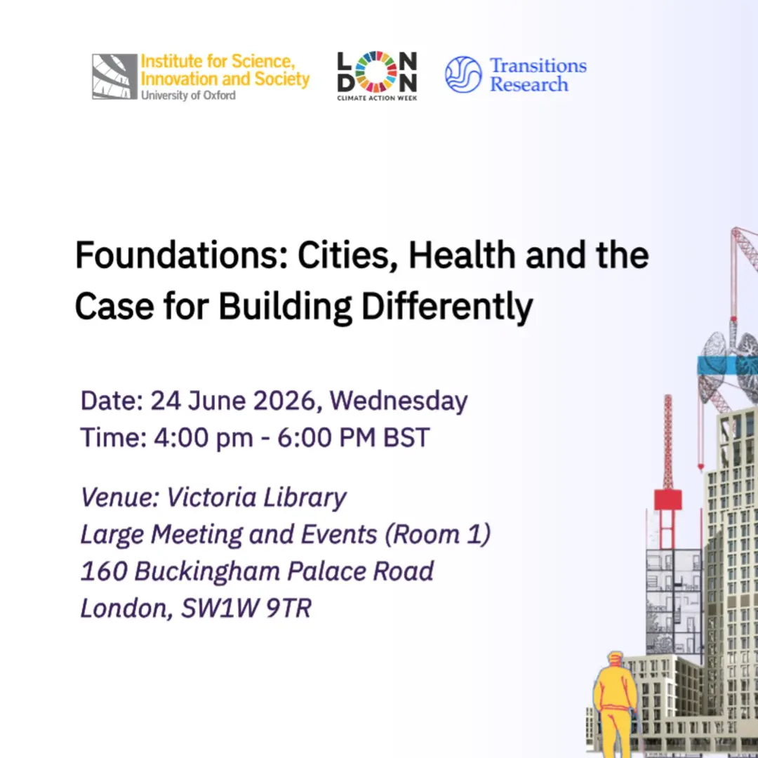 Foundations: Cities, health, and the case for building differently