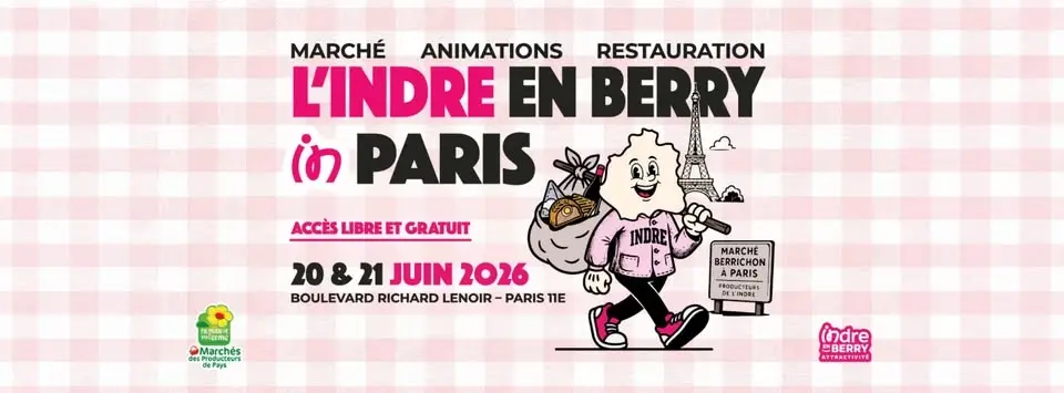 Marché de l'Indre en Berry IN Paris
