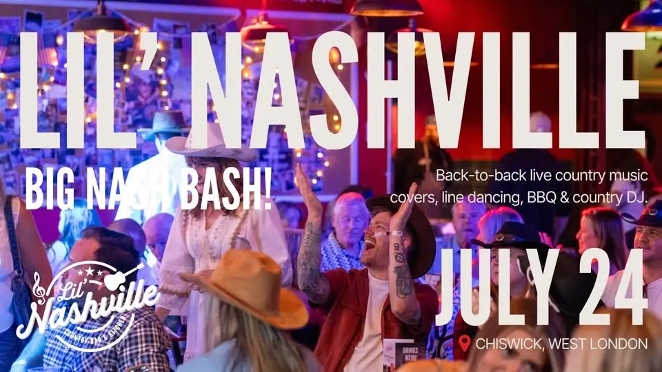 Lil’ Nashville – Big Nash Bash Event, Live Country Covers, Multiple Live Artists, Line Dancing & DJ