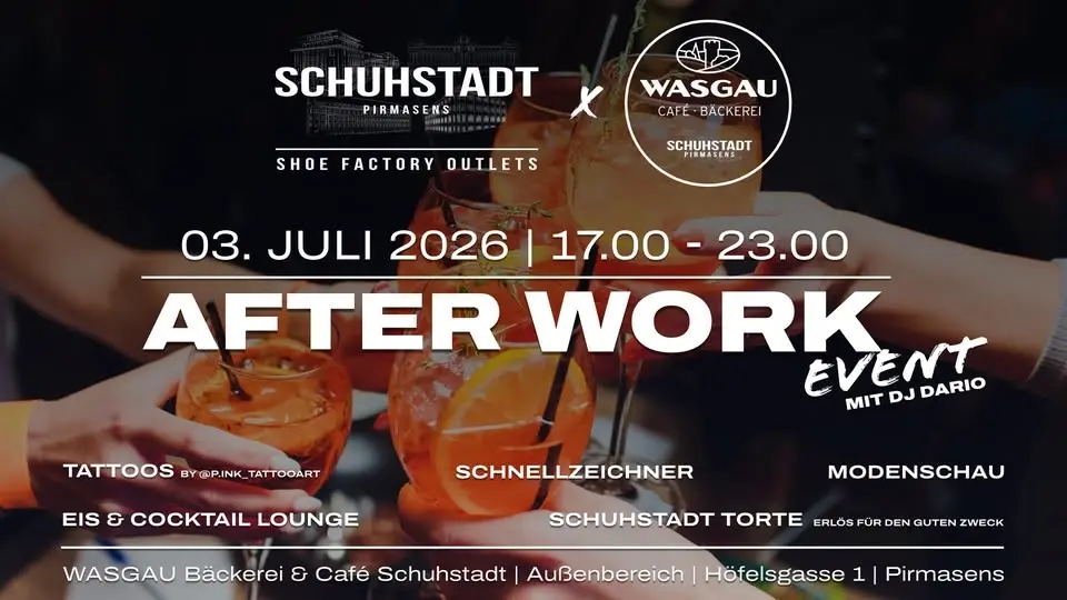 Schuhstadt x WASGAU After Work