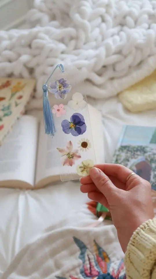 Pressed Flower Bookmark Workshop