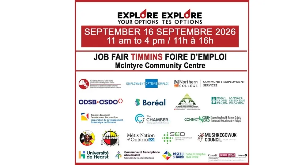 Explore Your Options Job Fair - Timmins