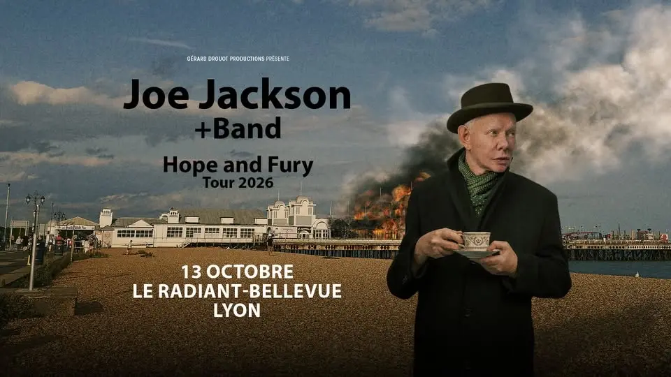 Joe Jackson • Hope and Fury Tour • Lyon