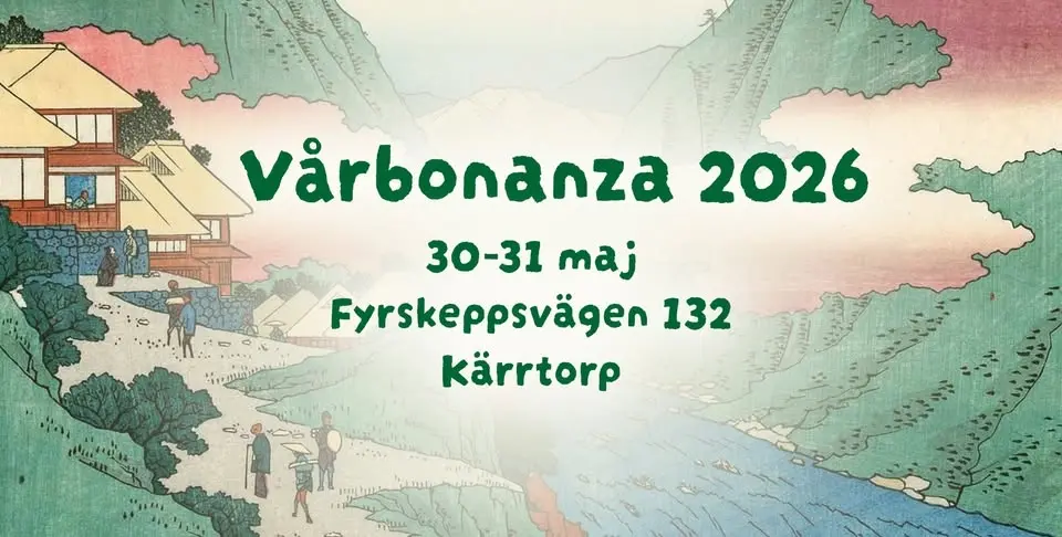 Vårbonanza och invigning av nya ateljén