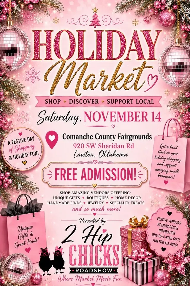 Holiday Market W/ 2 Hip Chicks 