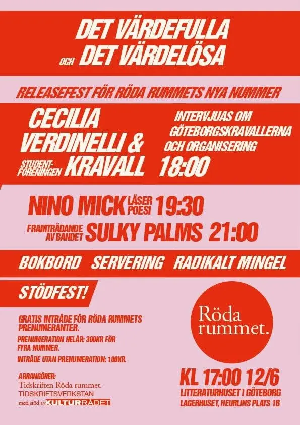 Release för Röda rummet #2 2026