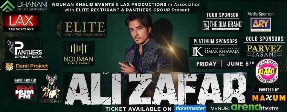 Ali Zafar Live in Houston