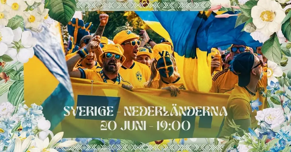 Sverige VS Nederländerna på Midsommarfesten 🌸