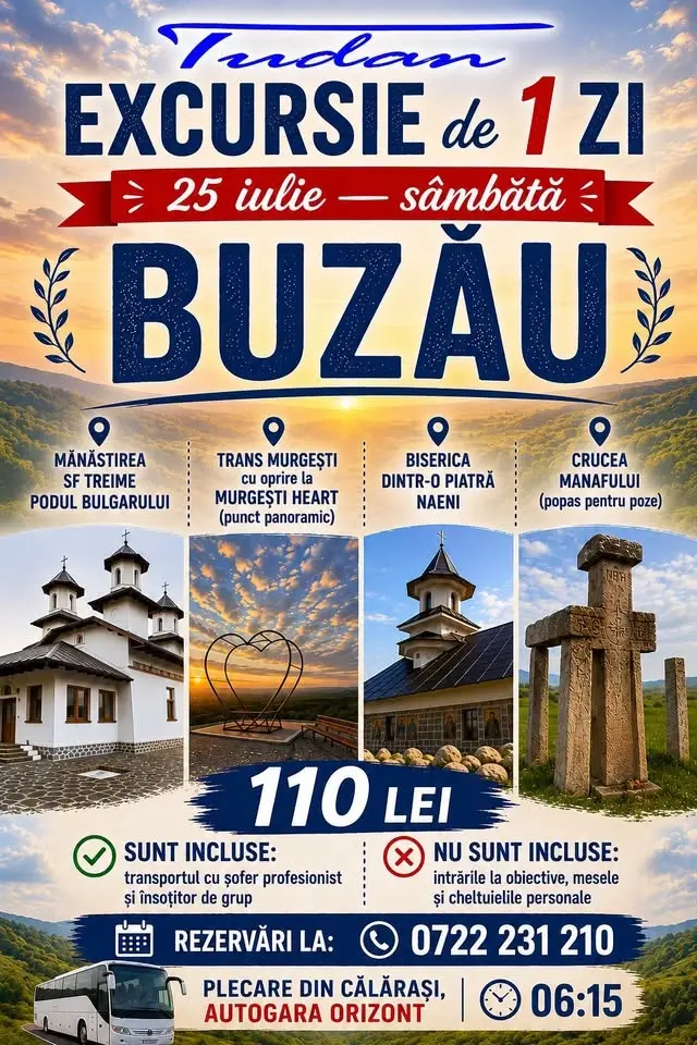 Excursie 1 zi Zona Buzaului