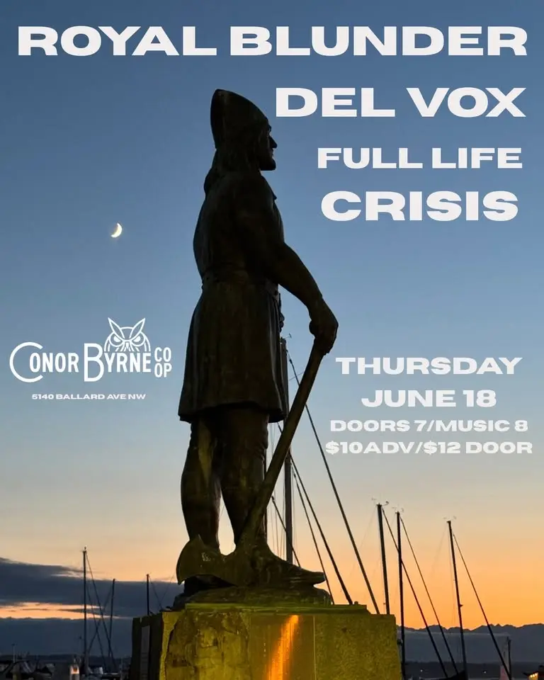Royal Blunder + Del Vox + Full Life Crisis