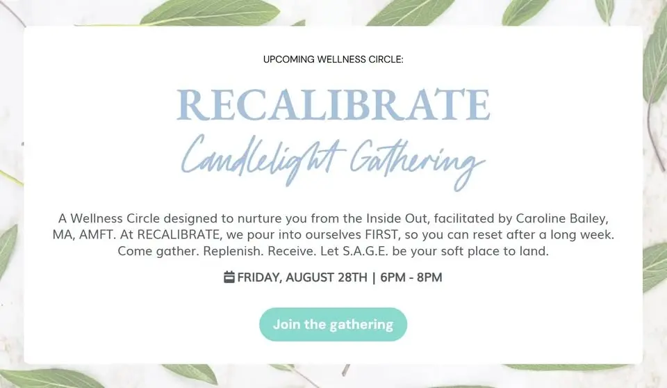 Recalibrate