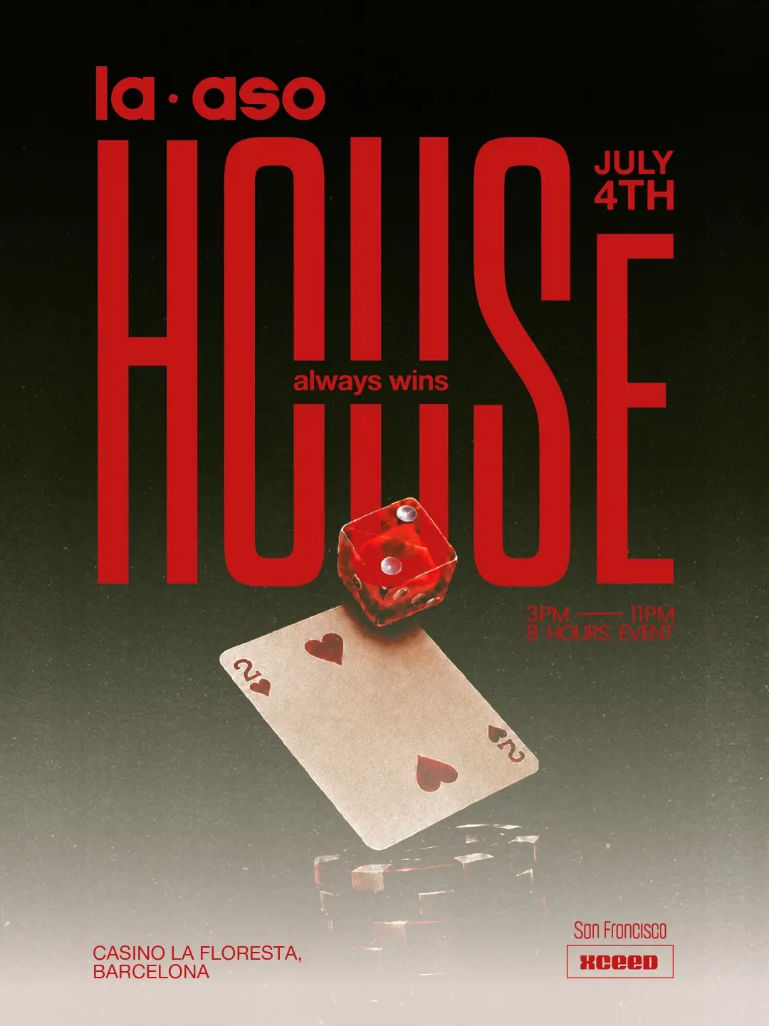 8-hour Open Air at Casino La Floresta with Laidlaw, E.LINA, Nesta & DJ Senc by LA ASO