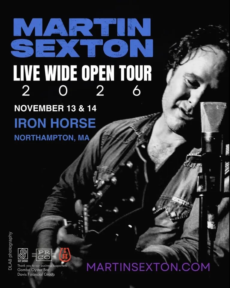 Martin Sexton Live Wide Open Tour at The Iron Horse