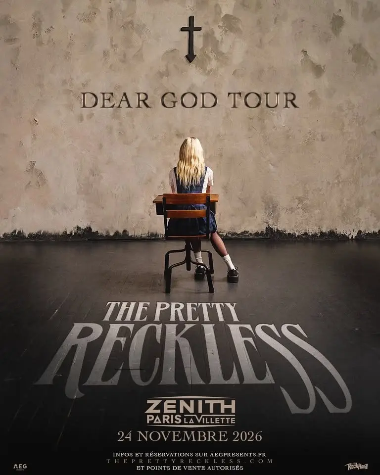 The Pretty Reckless • Zénith Paris - La Villette • 24 novembre 2026