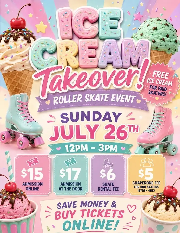 Ice Cream Skate Takeover