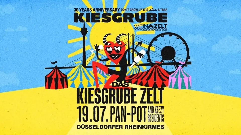 KIESGRUBE ZELT @Düsseldorf Rheinkirmes