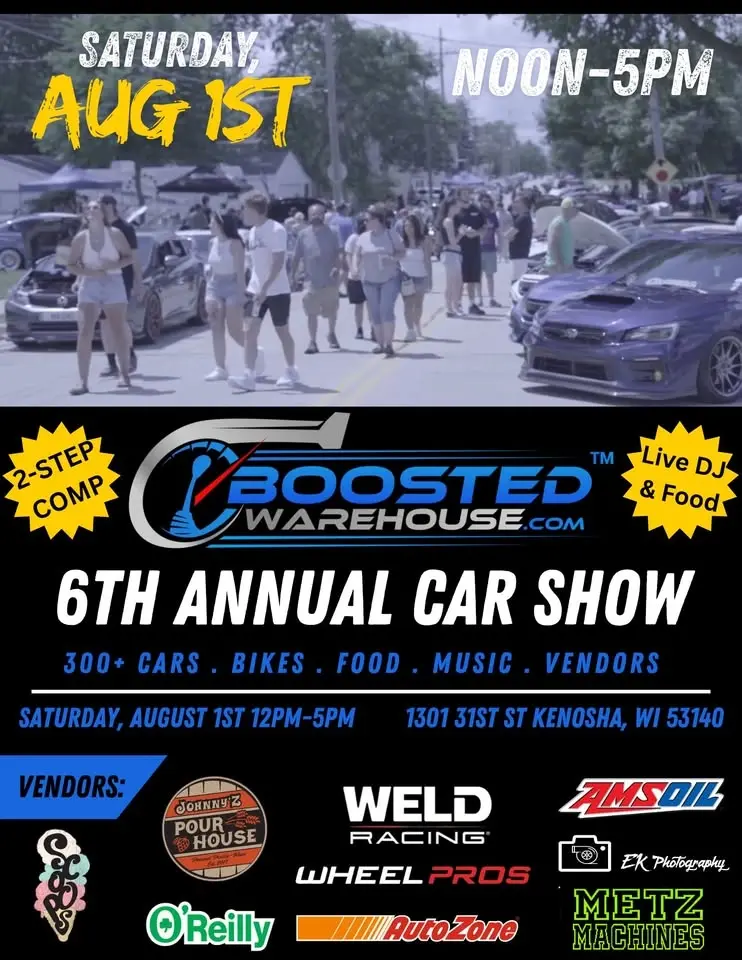 Boosted Warehouse 6th Annual Car Show!