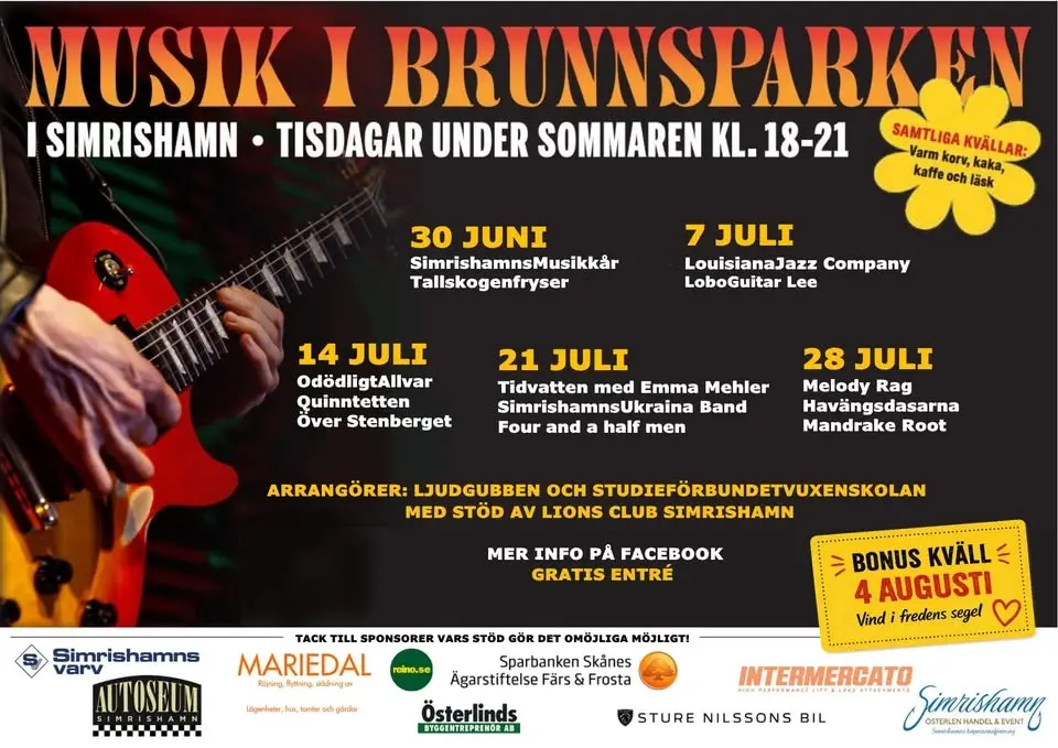 Musik i Brunnsparken