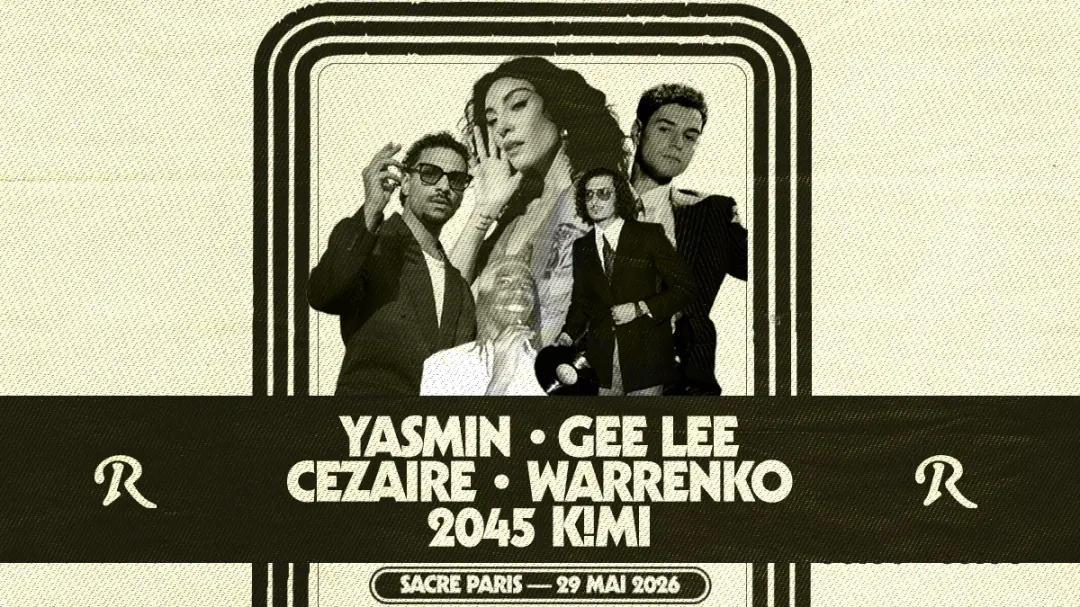 Sacré & Roche Musique presents : Yasmin, GEE LEE, Cezaire