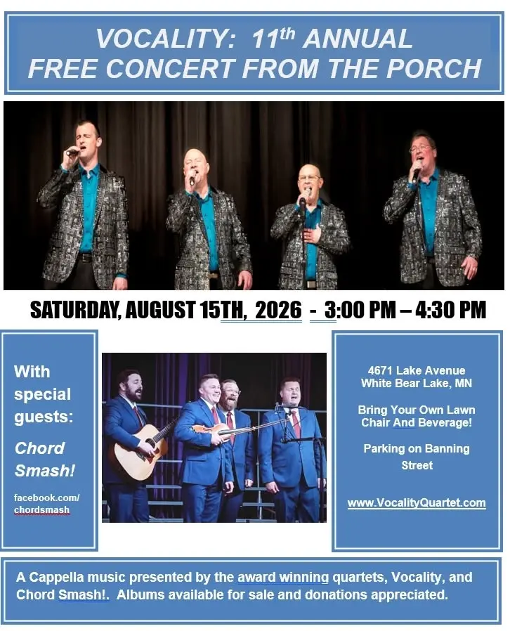 11th Annual Free Concert from the Porch