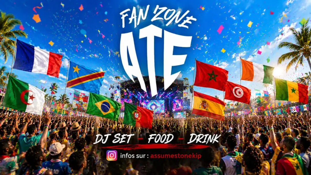 Ate Fan Zone France Vs Maroc