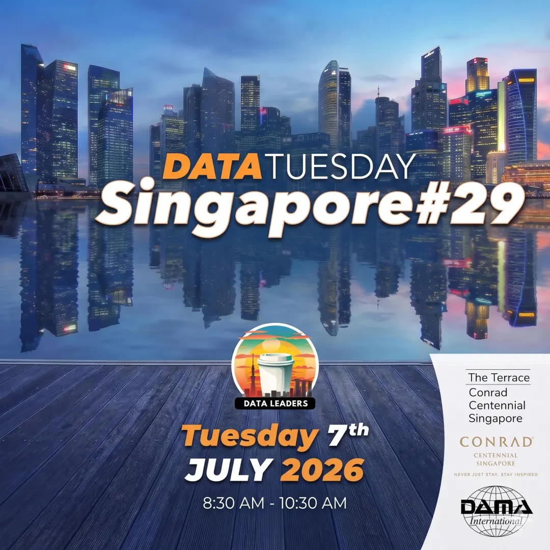 Data Tuesday Singapore #29 - The Certified Data Management Professional CDMP Briefing - Requirements, Preparation and Value (DAMA Singapore)