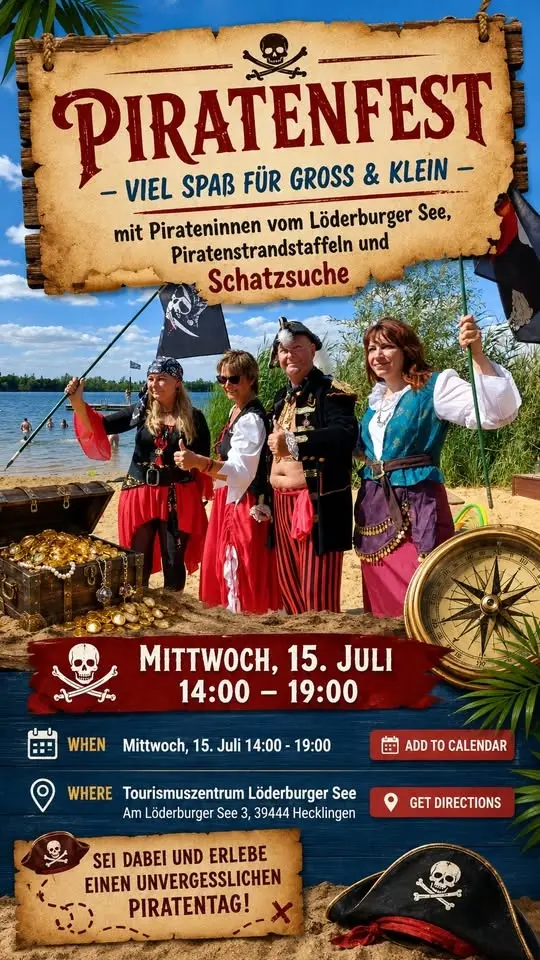 Piratenfest - viel Spaß für Groß & Klein