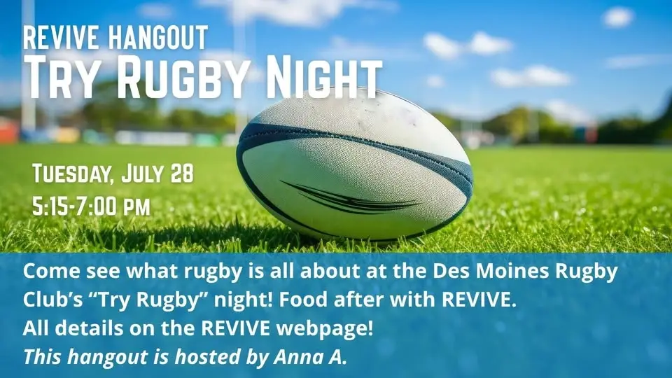 REVIVE Hangout: Try Rugby!