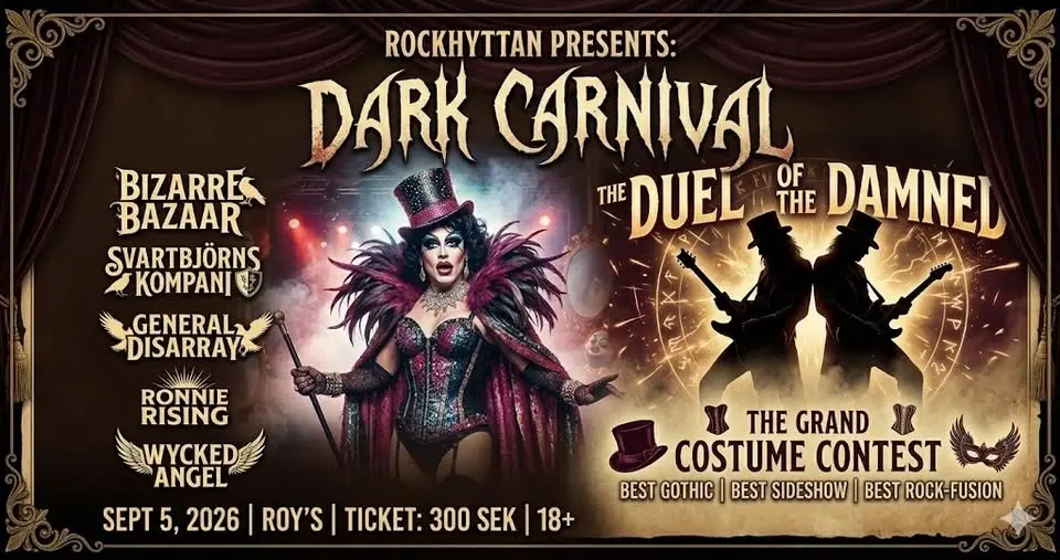 Rockhyttan's DARK CARNIVAL