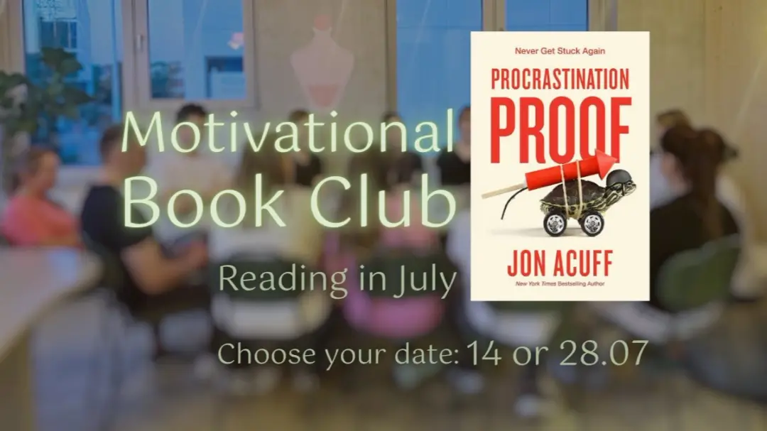 Motivational Book Club: Procrastination Proof