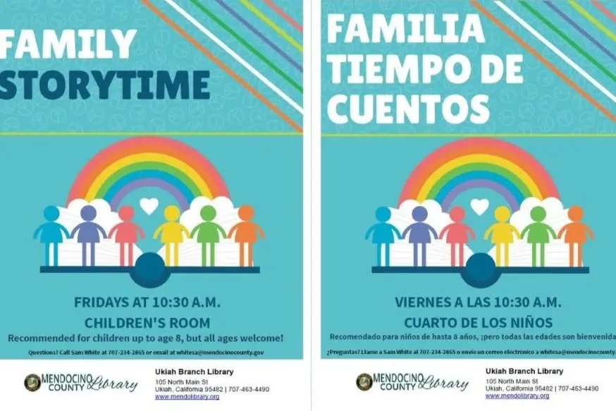 Family Story Time - Fridays at 10:30 AM