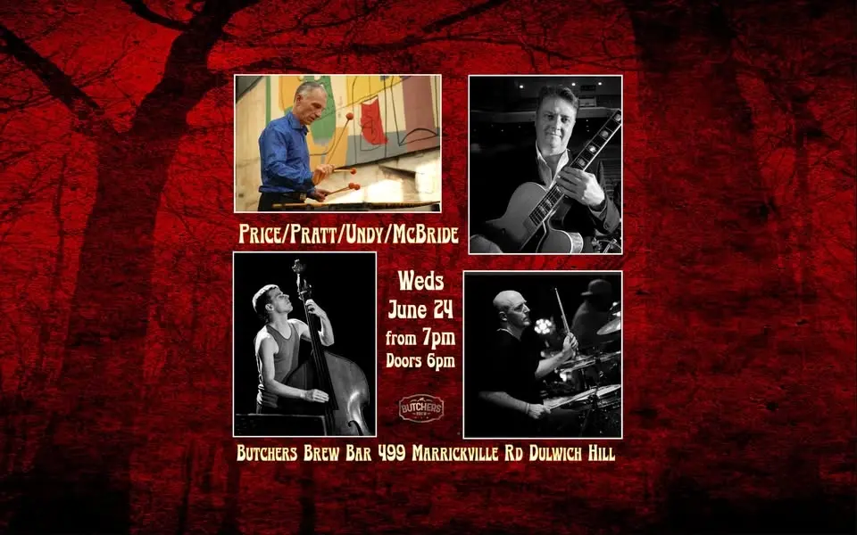 PRICE/ PRATT/ UNDY/ McBRIDE - LIVE AT BUTCHERS BREW BAR!