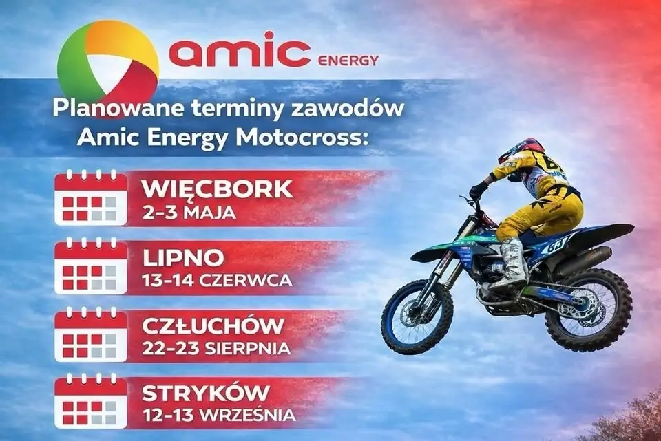 IV Runda AMIC Energy Motocross 12-13.09.2026 Stryków