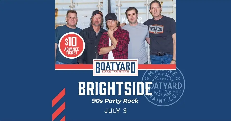 LIVE MUSIC: Brightside (90's Party Rock)