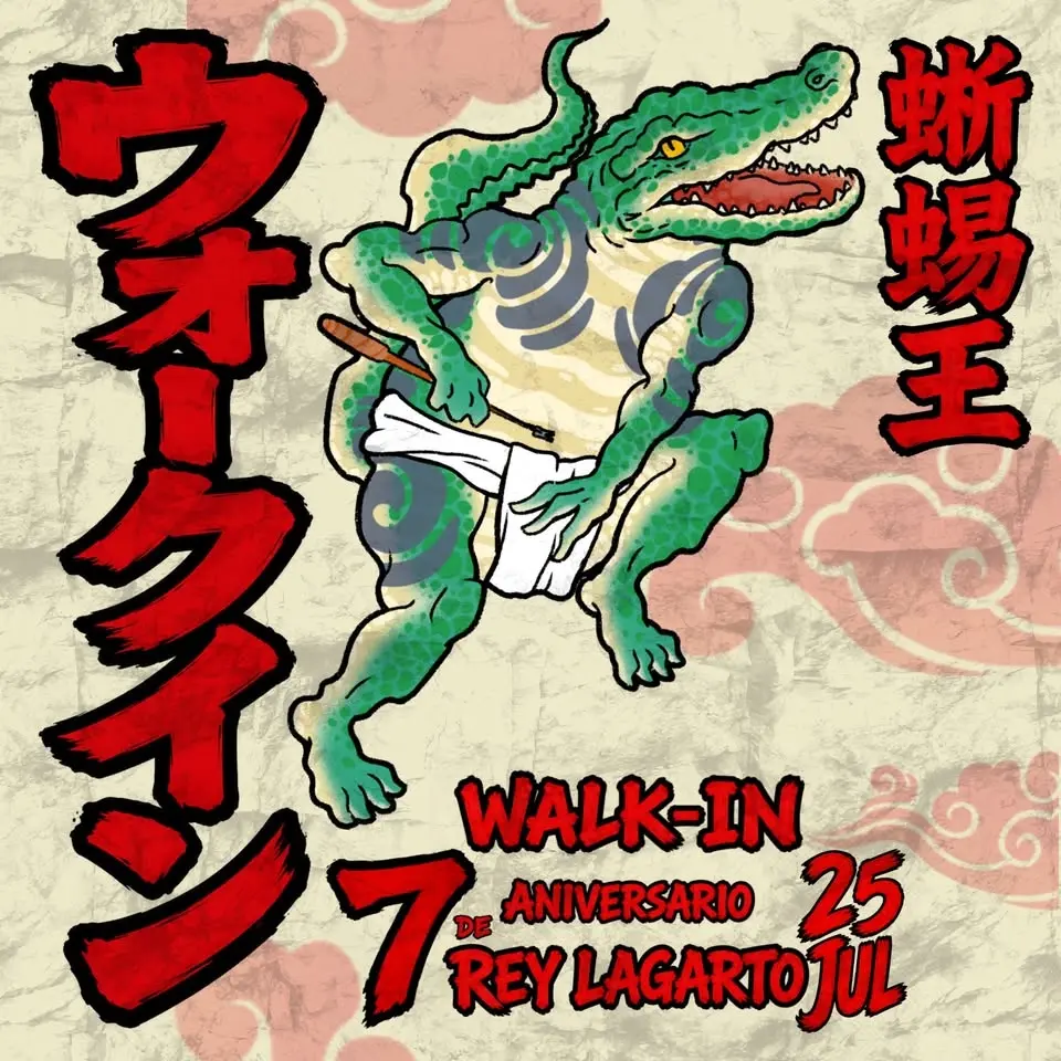 WALK-IN DE ANIVERSARIO REY LAGARTO 