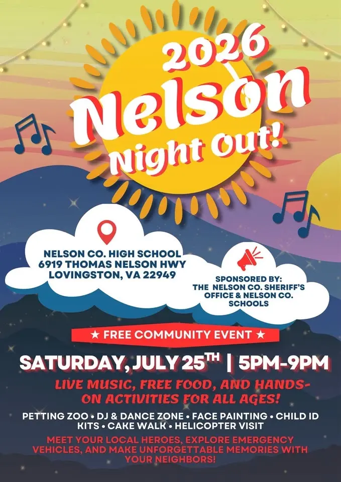 🎉☀️ 3rd Annual Nelson Night Out ☀️🎉
