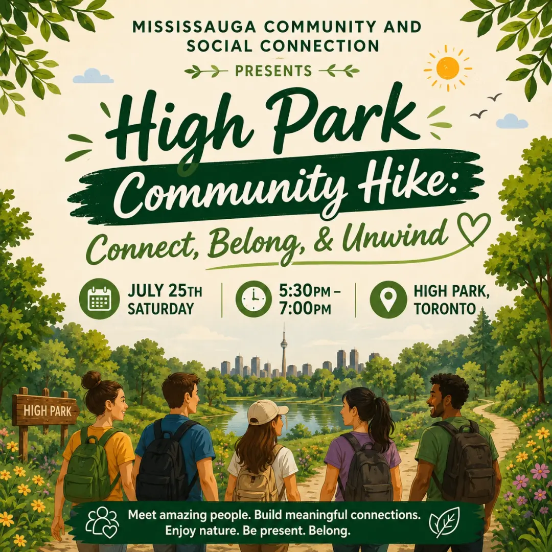 High Park Community Hike: Connect, Belong, & Unwind
