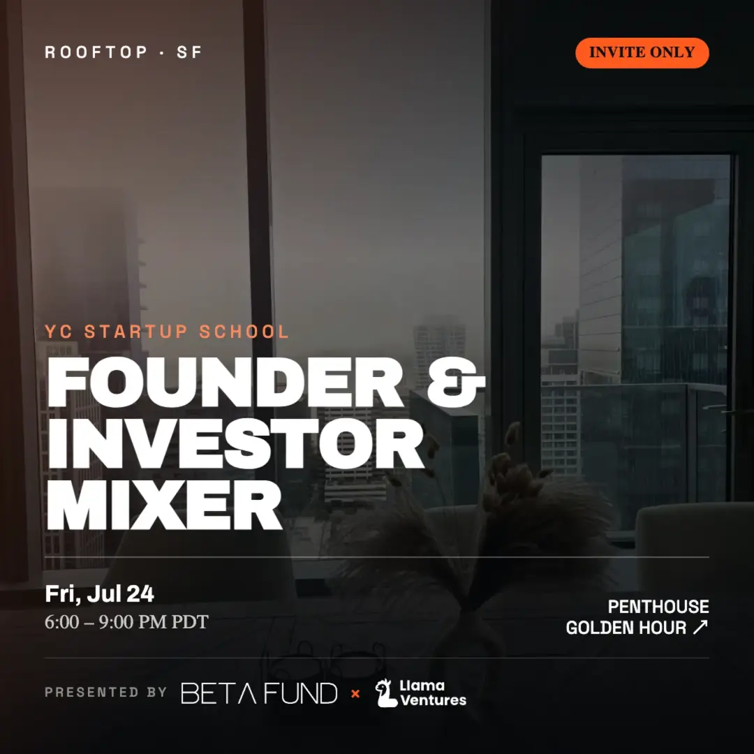 YC Startup School Founder & Investor Mixer