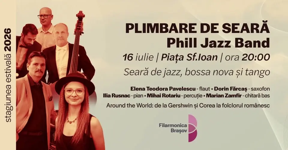 Concert estival cu New Phill Jazz Band