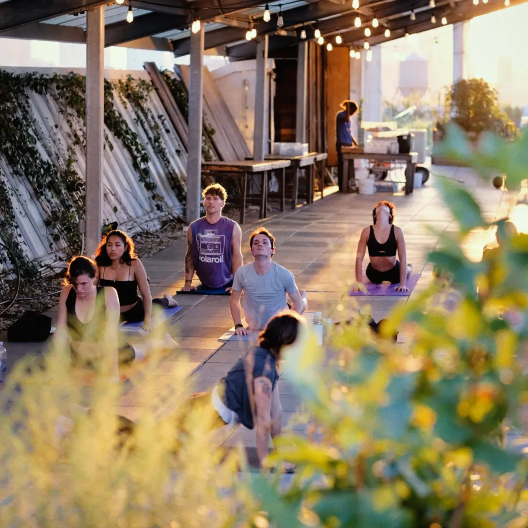 Rooftop Yoga
