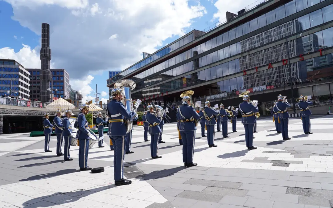 Högvakten på Sergels torg