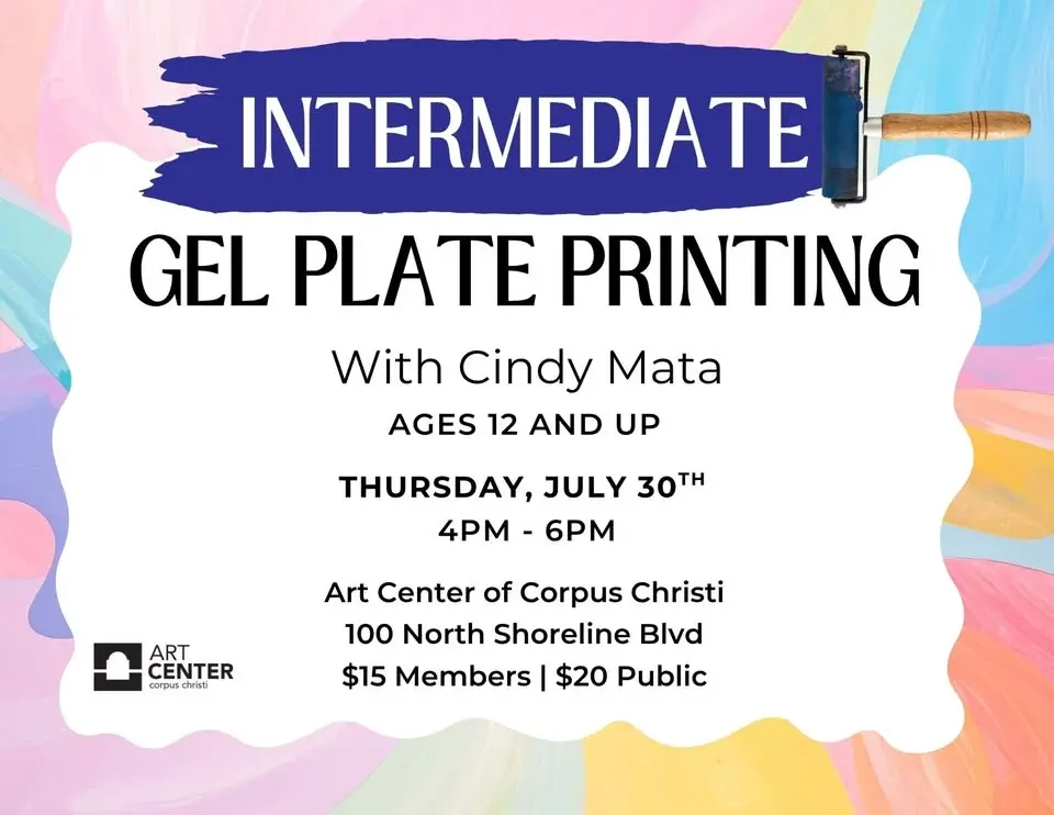 Intermediate Gel Plate Printing with Cindy Mata
