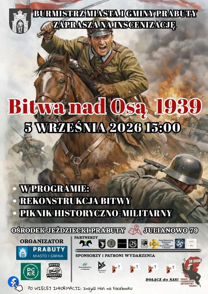 Bitwa nad Osą 1939 w Prabutach 