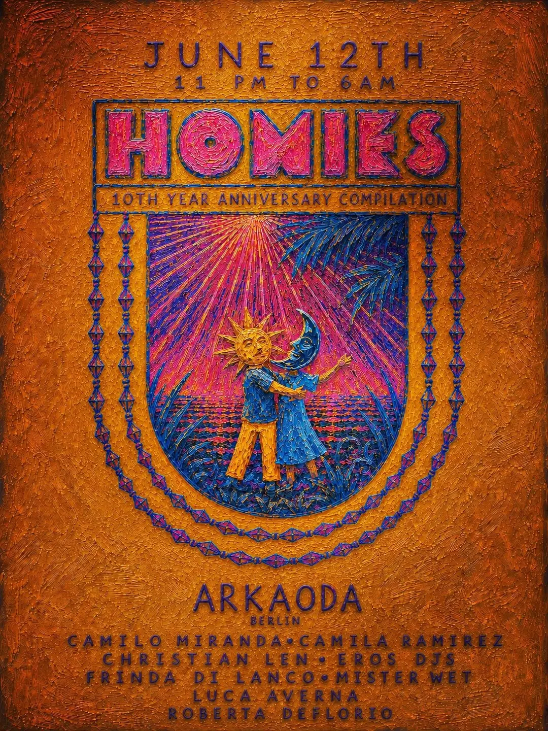 Homies - Berlin Balearic Solstice - 10th Anniversary Compilation Tour